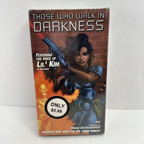 Those Who Walk In Darkness VHS Tape 2003 Voice Of Lil Kim Anime Rare New Sealed - Picture 1 of 6